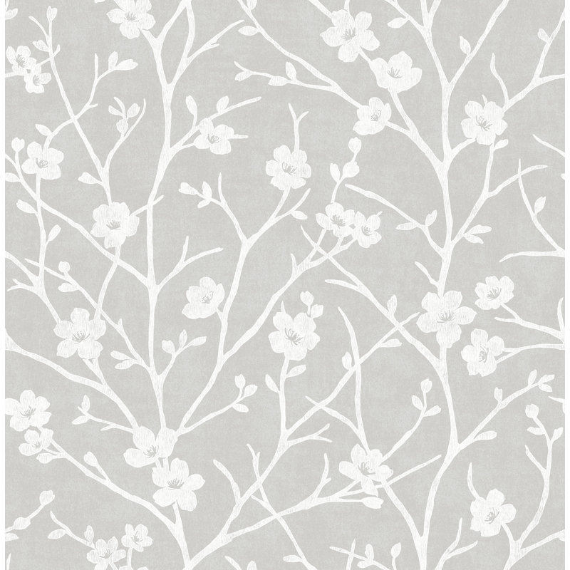 Gracie Oaks Floral Wallpaper Wayfair